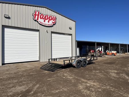 New 2026 PJ 83"x16' Tandem Axle Utility Trailer - UL