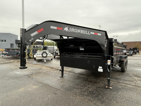 New 2026 Iron Bull 83X16 Dump Trailer- Gooseneck