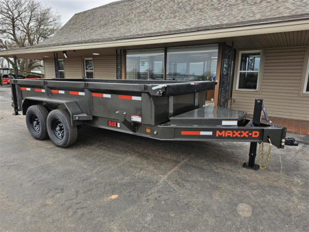 2026 MAXX-D 83”x14’ Bumper Pull Dump w/ 24” Sides – DJX