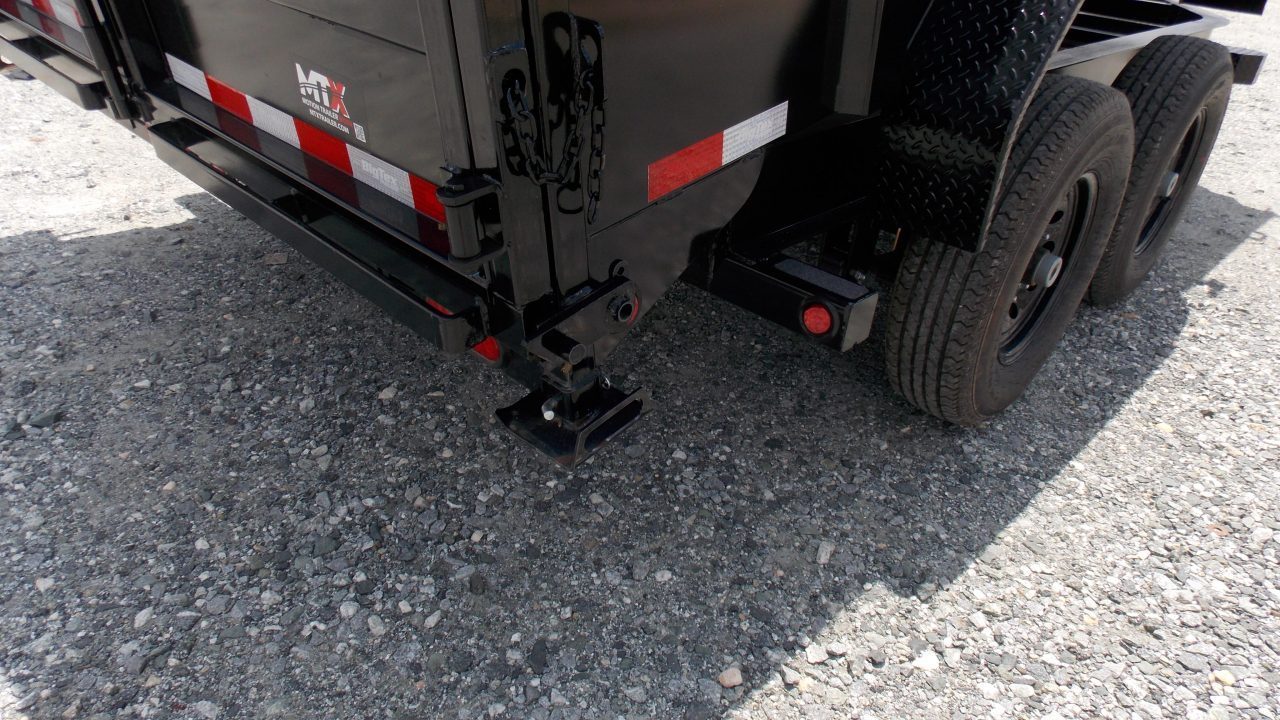 New 2025 Big Tex Trailers 7x14 14LP Low Pro 14K w/ Slide-In Ramps Dump Trailer