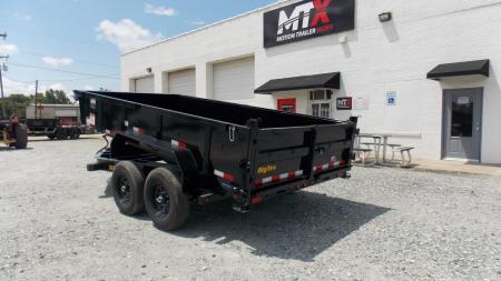 New 2025 Big Tex Trailers 7x14 14LP Low Pro 14K w/ Slide-In Ramps Dump Trailer