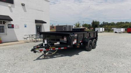 New 2025 Big Tex Trailers 7x14 14LP Low Pro 14K w/ Slide-In Ramps Dump Trailer