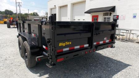New 2025 Big Tex Trailers 7x14 14LP Low Pro 14K w/ Slide-In Ramps Dump Trailer