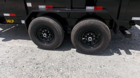 New 2025 Big Tex Trailers 7x14 14LP Low Pro 14K w/ Slide-In Ramps Dump Trailer