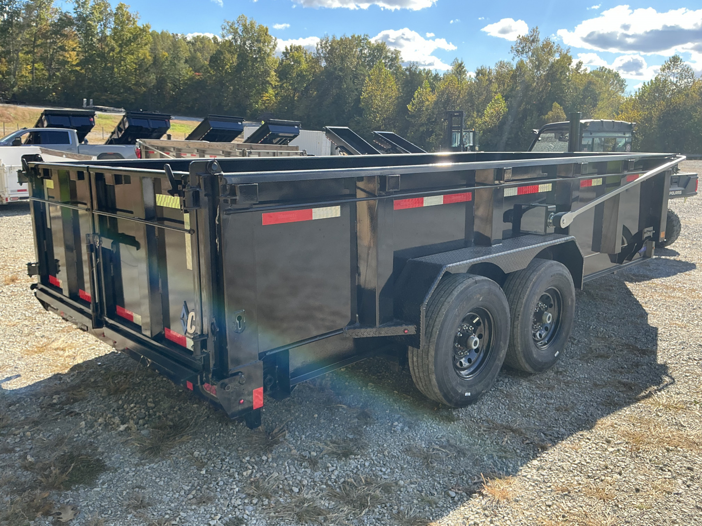 New 2025 Diamond C LPT 207 16’ DUMP TRAILER, 7 GAUGE FLOOR AND SIDES, LONG ARM TARP