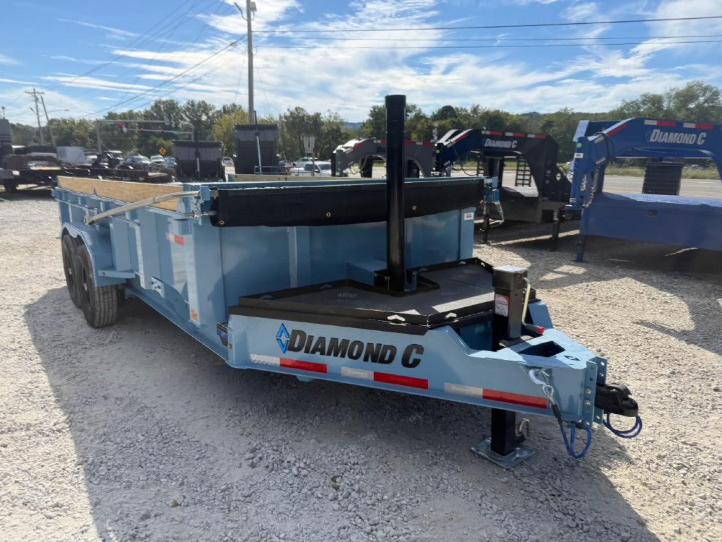 New 2026 Diamond C Trailers LPT 207 Package 16'X82" Dump Trailer