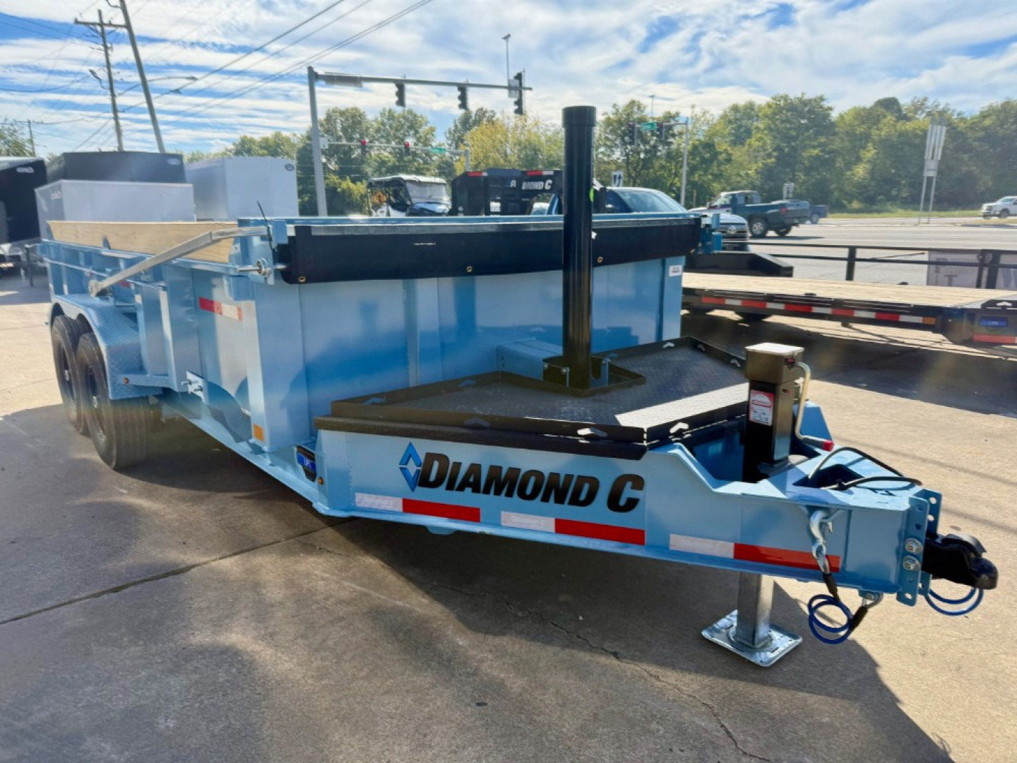 New 2026 Diamond C Trailers LPT 207 Package 14'X82" Dump Trailer