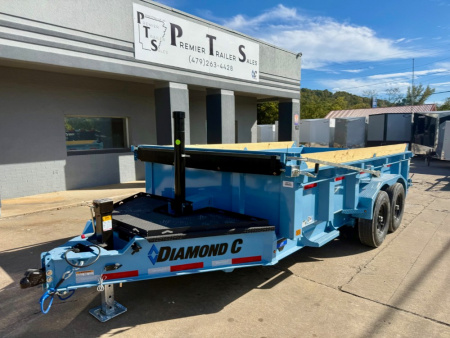 New 2026 Diamond C Trailers LPT 207 Package 14'X82  Dump Trailer