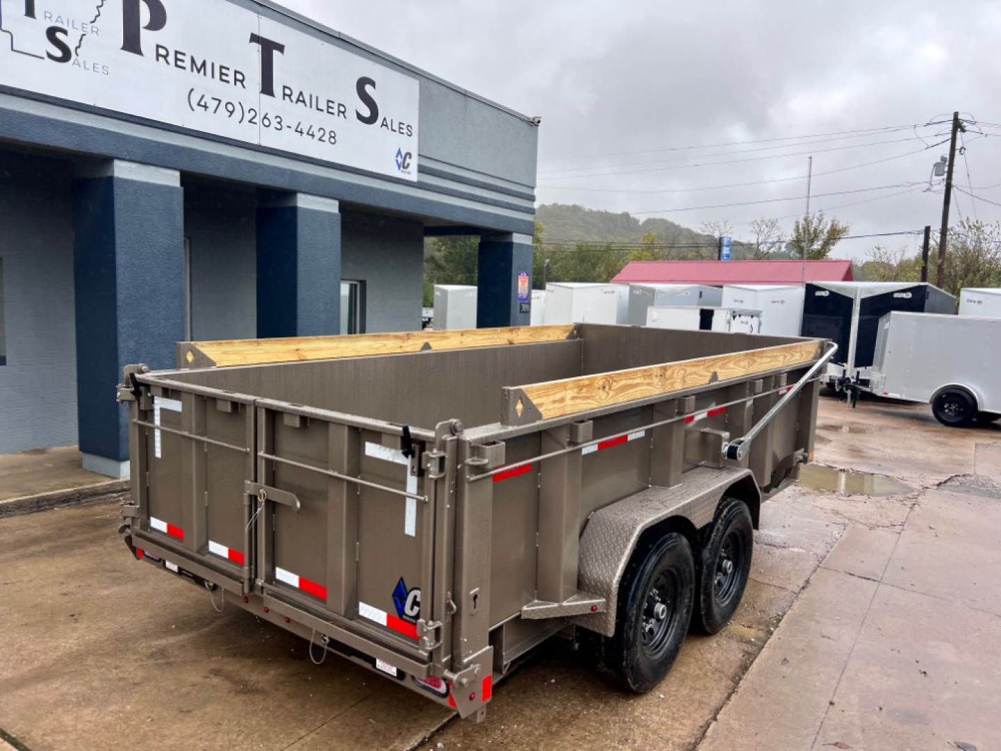 New 2026 Diamond C Trailers LPT 207 Package 14'X82" Dump Trailer