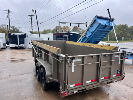 New 2026 Diamond C Trailers LPT 207 Package 14'X82" Dump Trailer