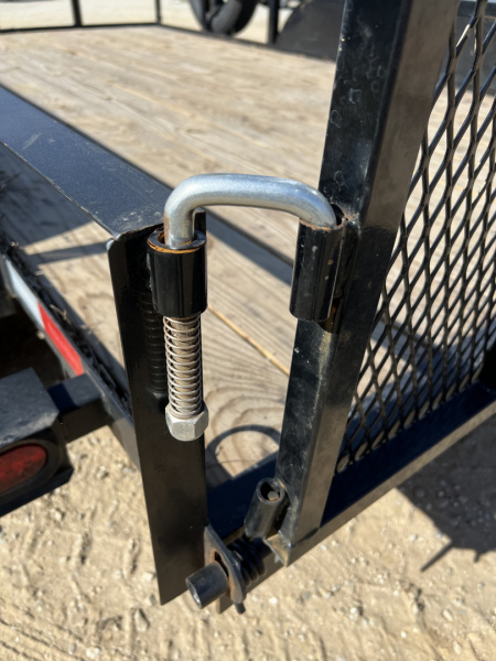 Used 2025 Triple Crown Trailers U6X12TG Utility Trailer / LIKE NEW / 2-3500# BRAKE AXLES / 48" MESH GATE