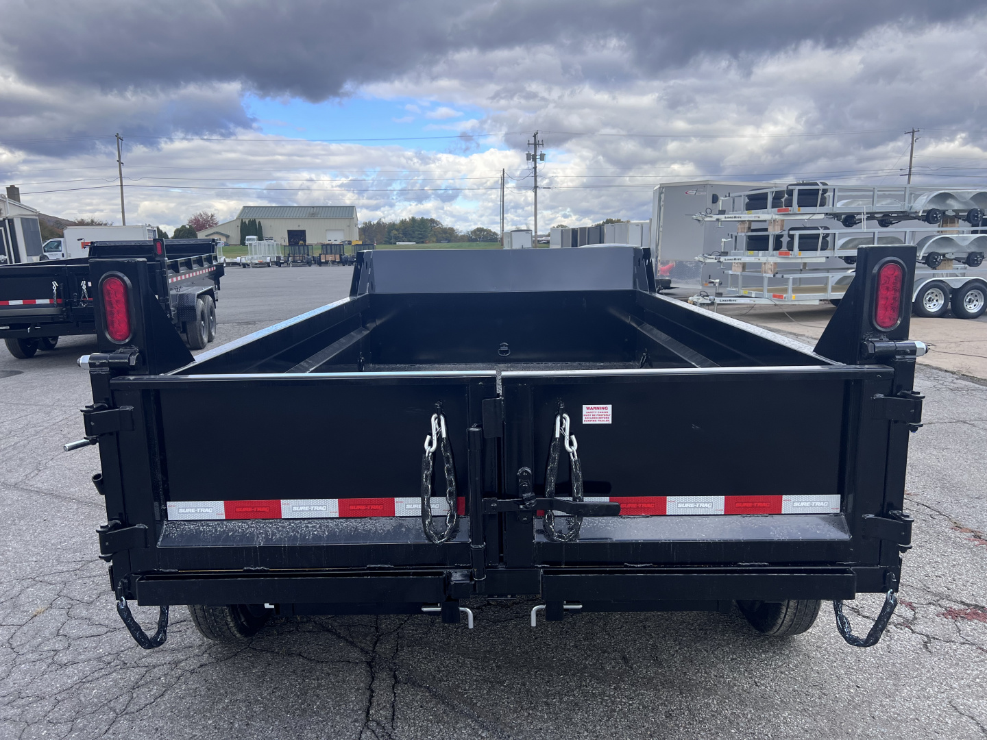 New 2026 Sure-Trac 6x10 7K Low Pro Dump Trailer