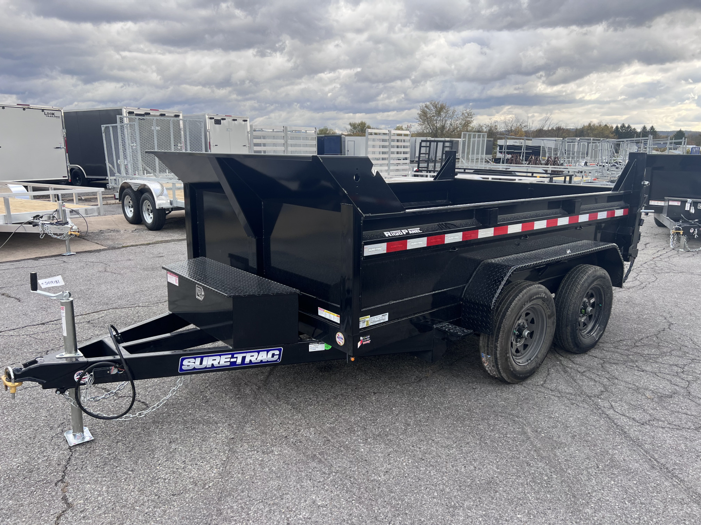 New 2026 Sure-Trac 6x10 7K Low Pro Dump Trailer