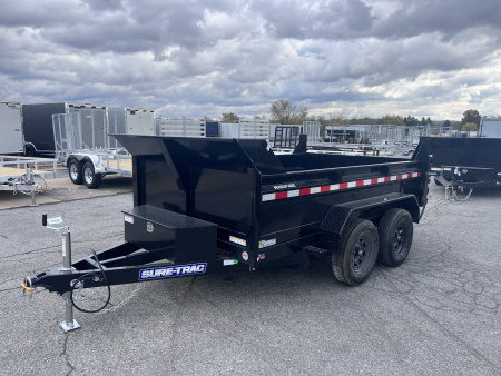 New 2026 Sure-Trac 6x10 7K Low Pro Dump Trailer