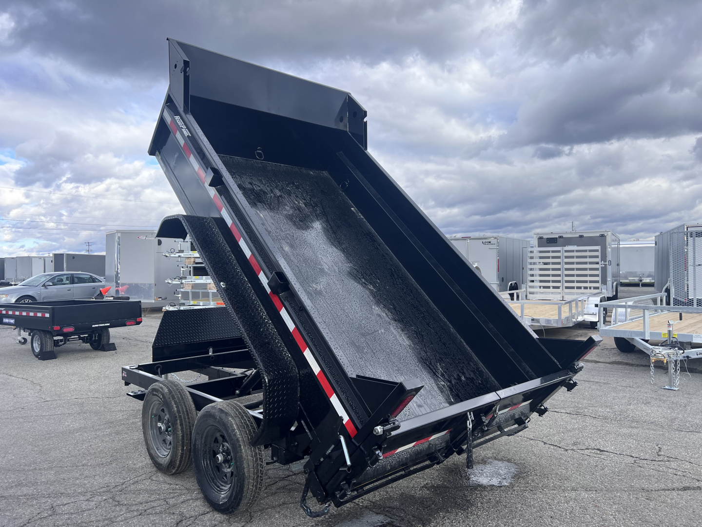 New 2026 Sure-Trac 6x10 7K Low Pro Dump Trailer