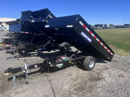 New 2026 Sure-Trac 4.5x8 3K Dump Trailer