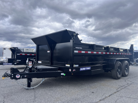 New 2026 Sure-Trac 7X16 14K Dump Trailer