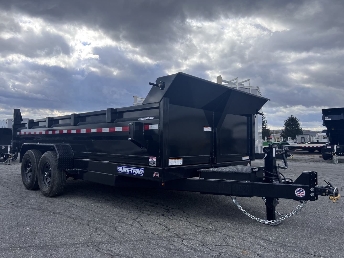 New 2026 Sure-Trac 7X16 14K Dump Trailer