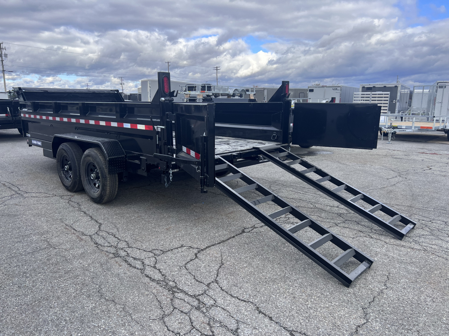 New 2026 Sure-Trac 7X16 14K Dump Trailer