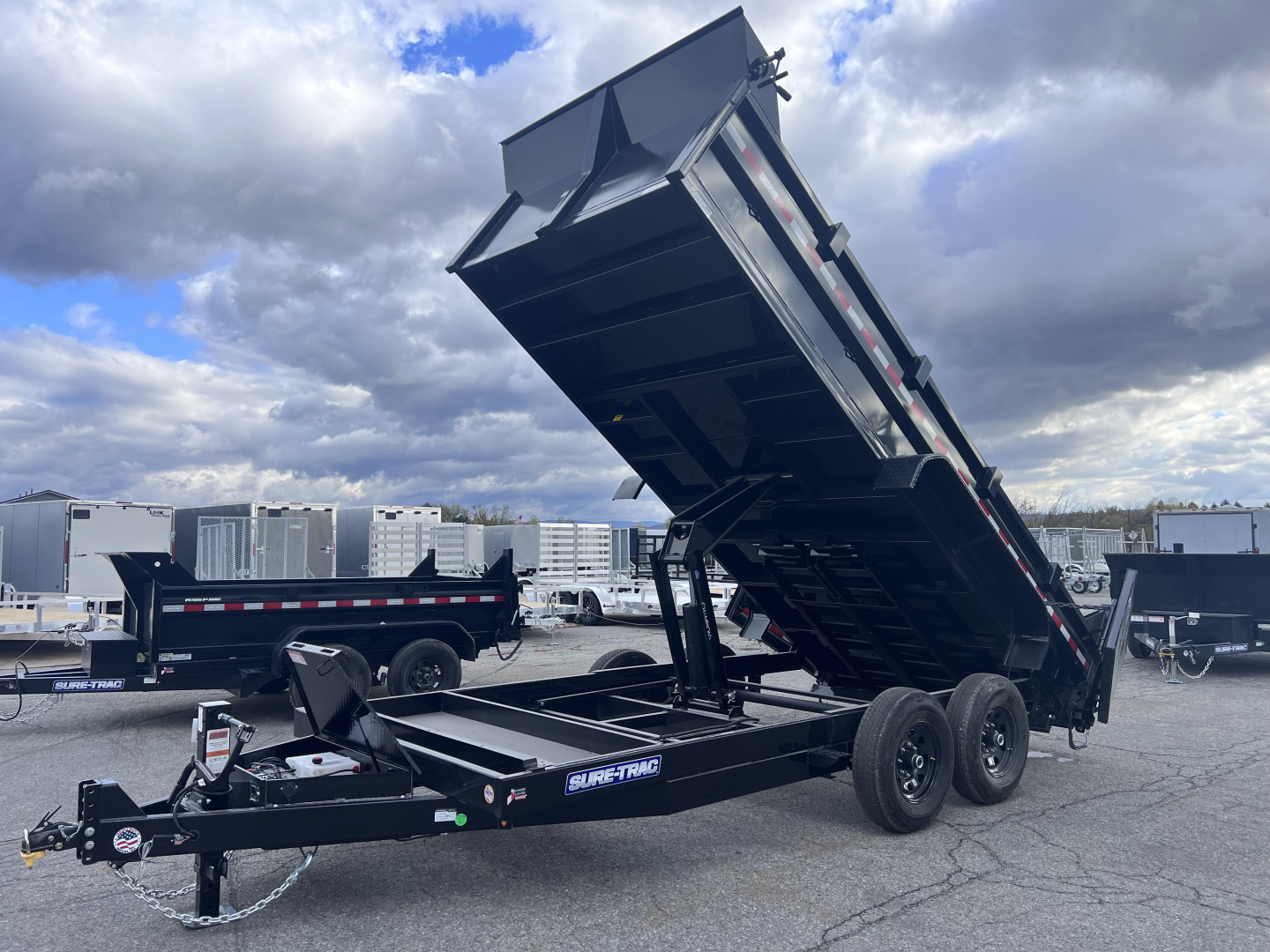 New 2026 Sure-Trac 7X16 14K Dump Trailer