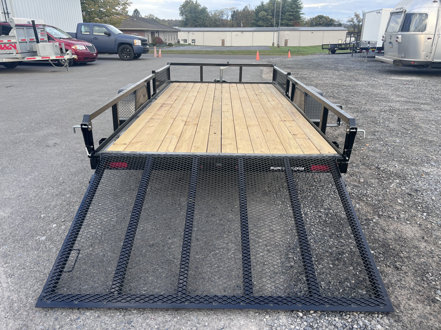 Utility Trailer Ramp Designs New 2026 Sure-Trac 7X14 3K ATV RAMPS Utility Trailer for sale in Muncy, PA