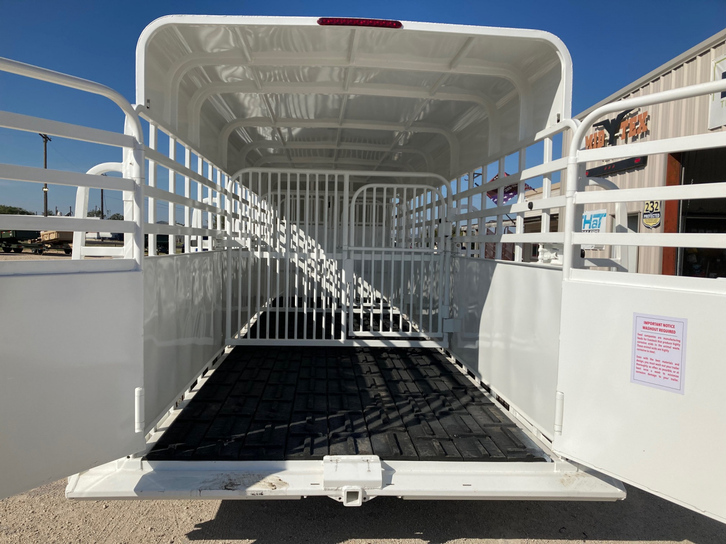 New 2026 Big Bend 24'X6'8" Stock Trailer/ Butterfly Gate