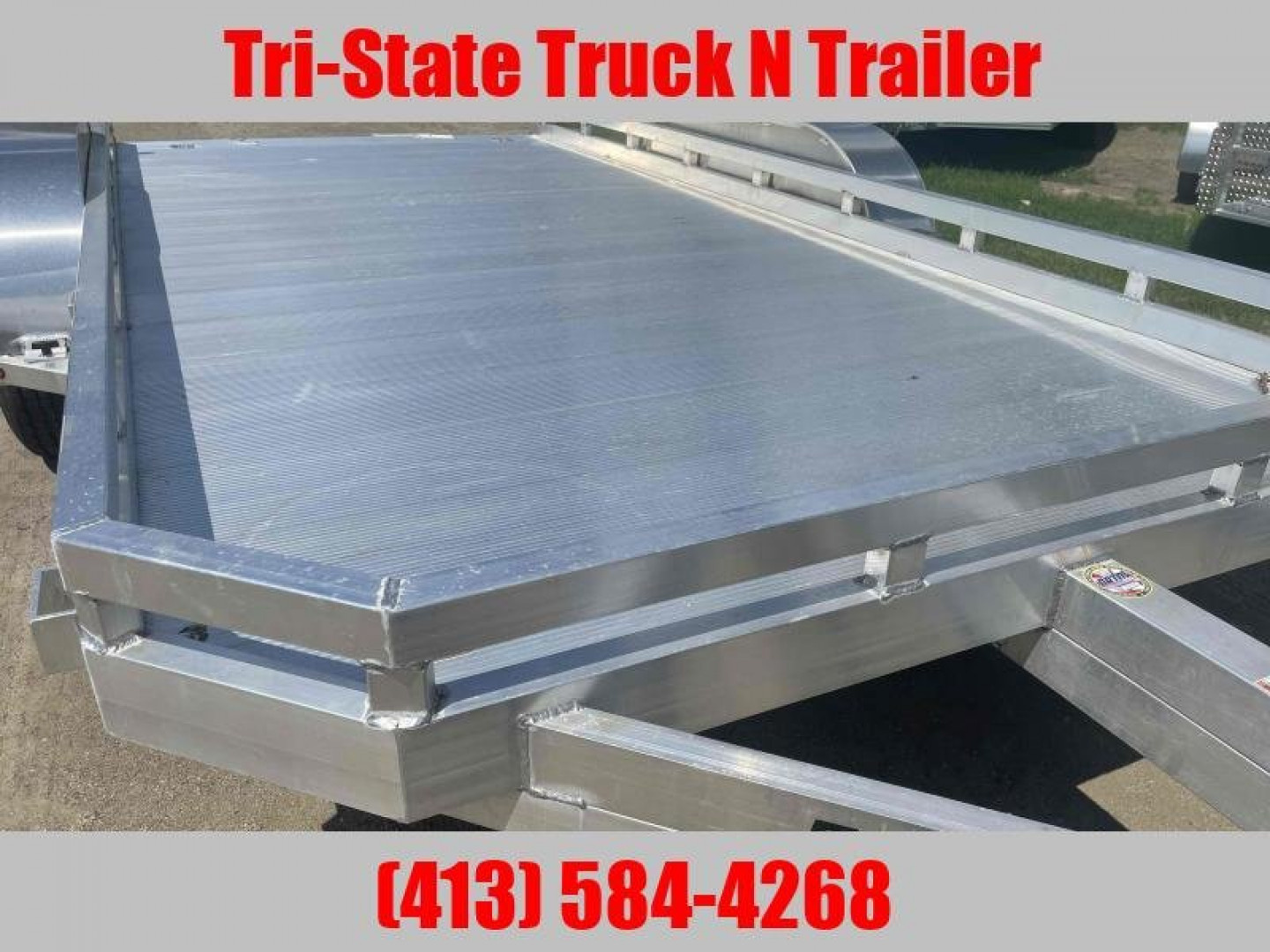 New 2026 Aluma 7814TA Utility Trailer