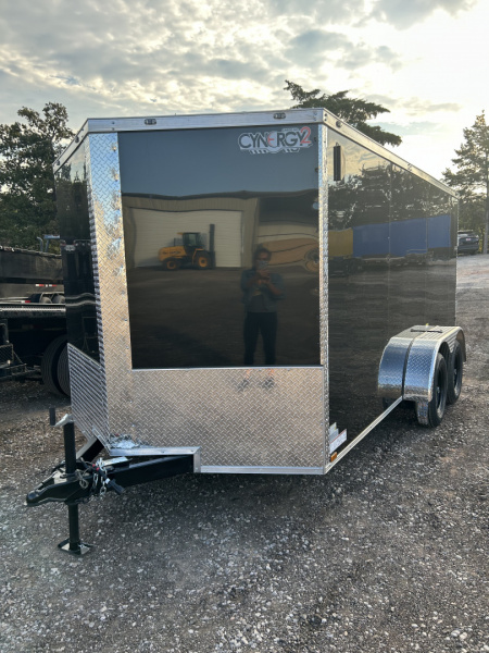 New 2026 Cynergy2 7x14 Tandem Axles Cargo / Enclosed Trailer-Basic Pkg