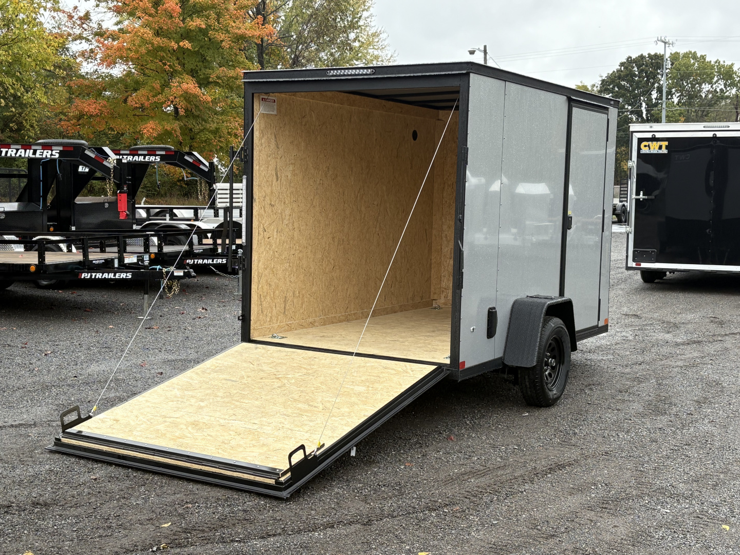 New 2026 Covered Wagon Trailers 6' X 10' X 6'6" Goldmine Series Cargo / Enclosed Trailer