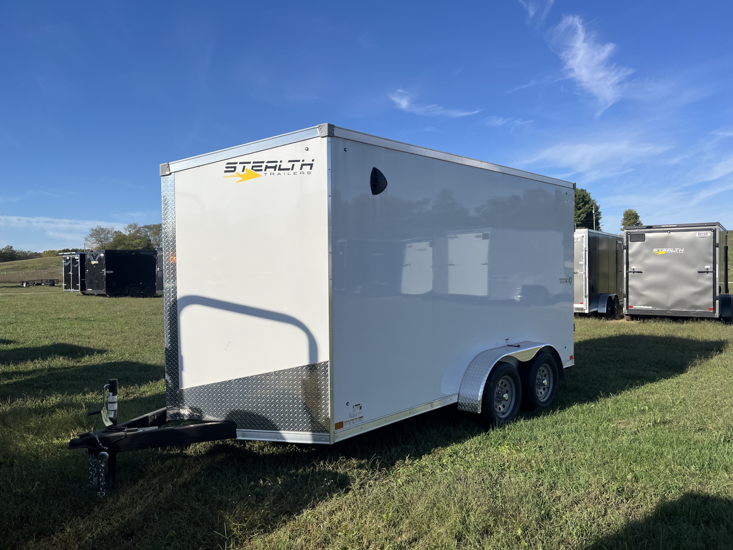 New 2025 Stealth Trailers Titan 7X14x84" w/ RAMP DOOR .080 POLYCORE Cargo / Enclosed Trailer