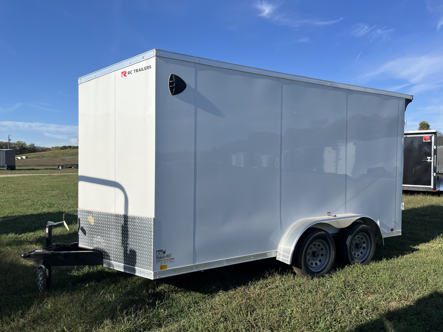 New 2024 RC Trailers RWT 7X14X84" w/ BARN DOORS Cargo / Enclosed Trailer