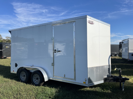 New 2024 RC Trailers RWT 7X14X84  w/ BARN DOORS Cargo / Enclosed Trailer