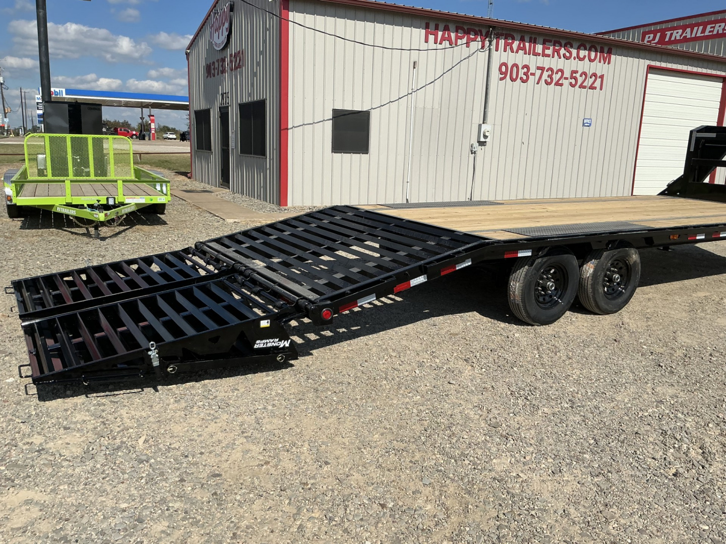 New 2026 PJ 102”x25’ Quest Gooseneck Flatbed w/ Singles – LQ