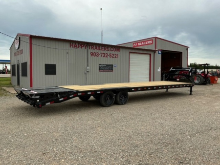 New 2026 PJ 102"x36' GN Low-Pro Flatbed w/ Singles - LX