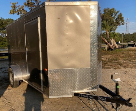 New 2026 Rock Solid Cargo 6x12 VN Cargo / Enclosed Trailer