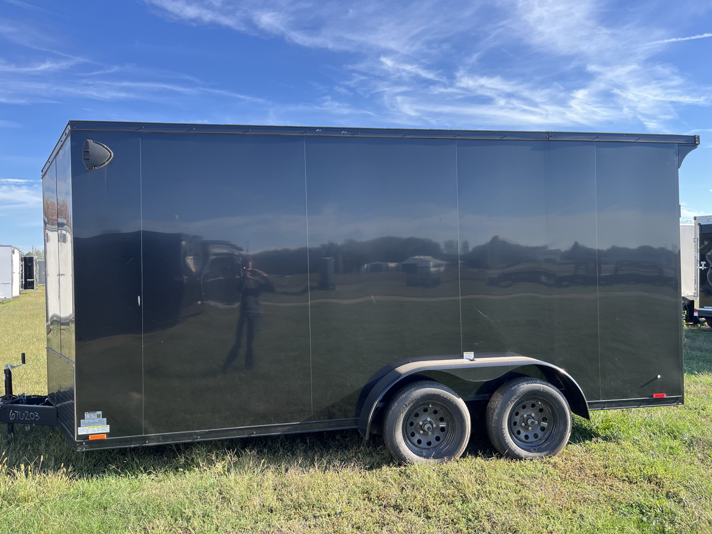 New 2024 RC Trailers RDLX 7X16X84" RAMP DOOR Cargo / Enclosed Trailer
