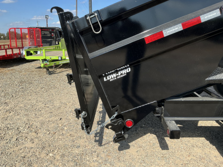 New 2026 PJ 83"x16' GN Tandem Axle Low Pro Telescopic Dump w/ 36" Sides – DT