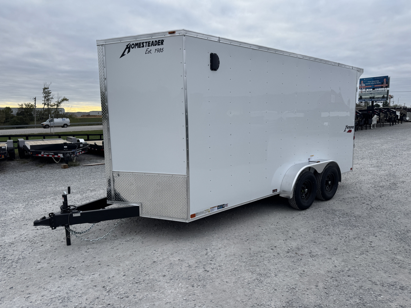New 2026 Homesteader 716IH Enclosed Trailer