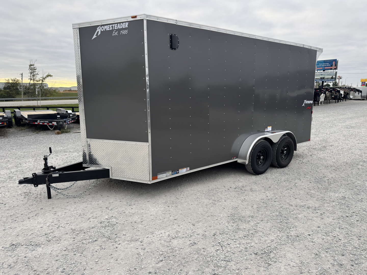 New 2026 Homesteader 716IH Enclosed Trailer