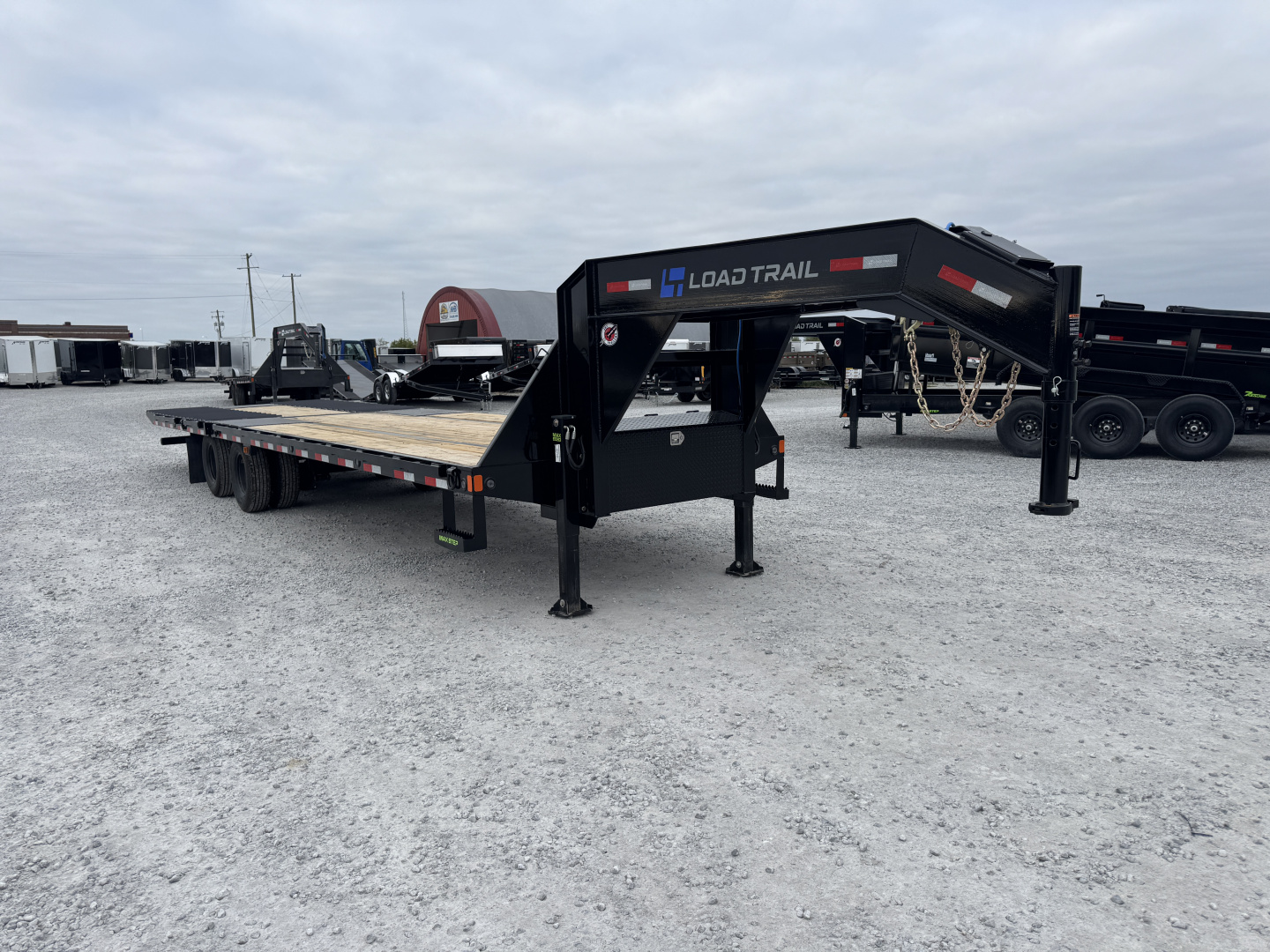 New 2026 Load Trail Hydraulic Dovetail Gooseneck Equipment Trailer