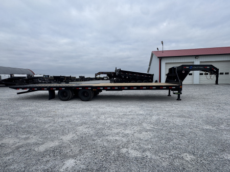 New 2026 Load Trail Hydraulic Dovetail Gooseneck Equipment Trailer
