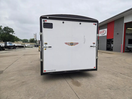 New 2026 H&H Trailers 8.5x20 HH Series Round Top V-Nose Enclosed Car Hauler Trailer 10K Cargo / Enclosed Trailer