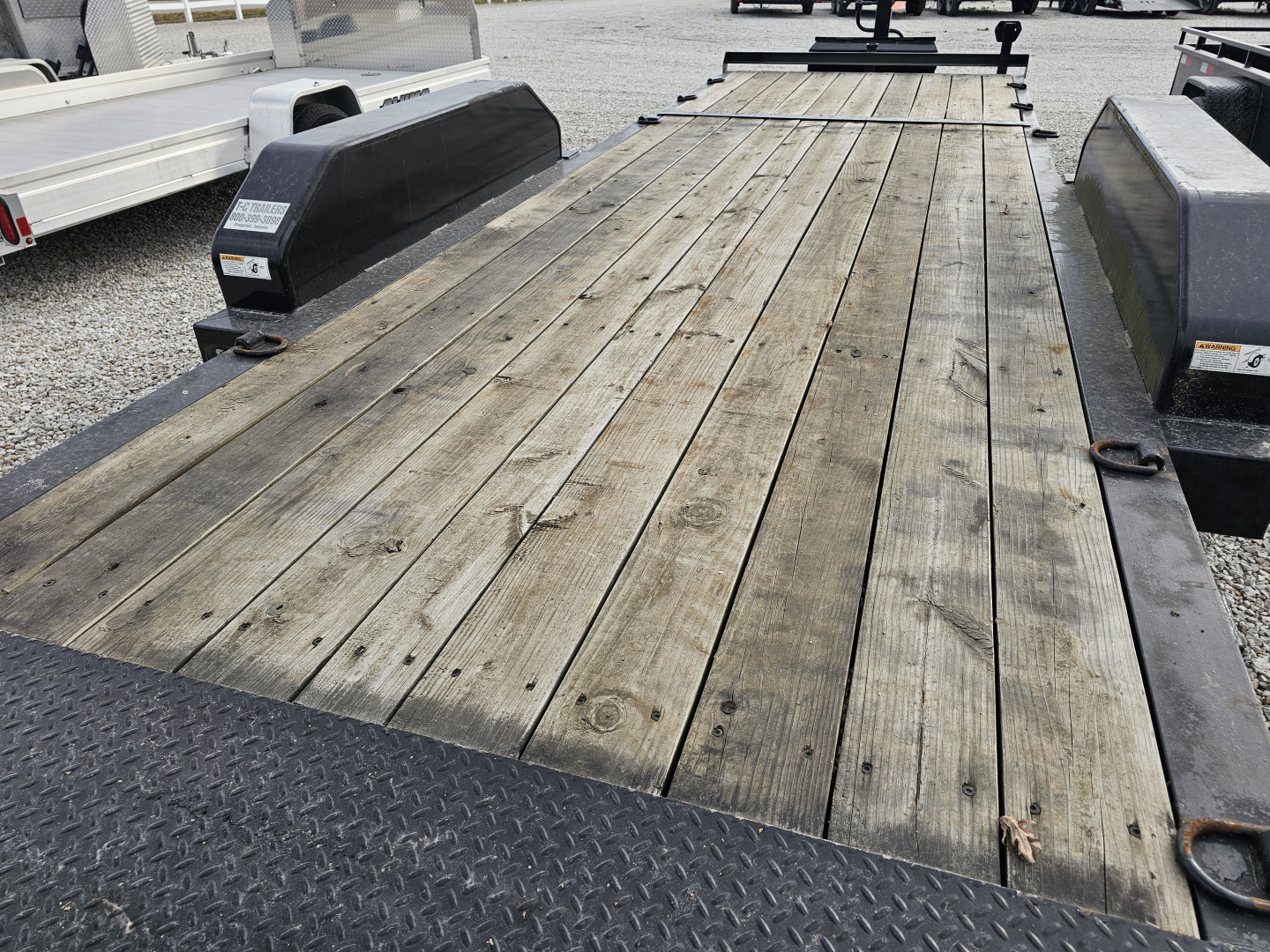 Used 2020 Trailerman 76" x 22' (6+16) 14K Cushion Tilt Trailer