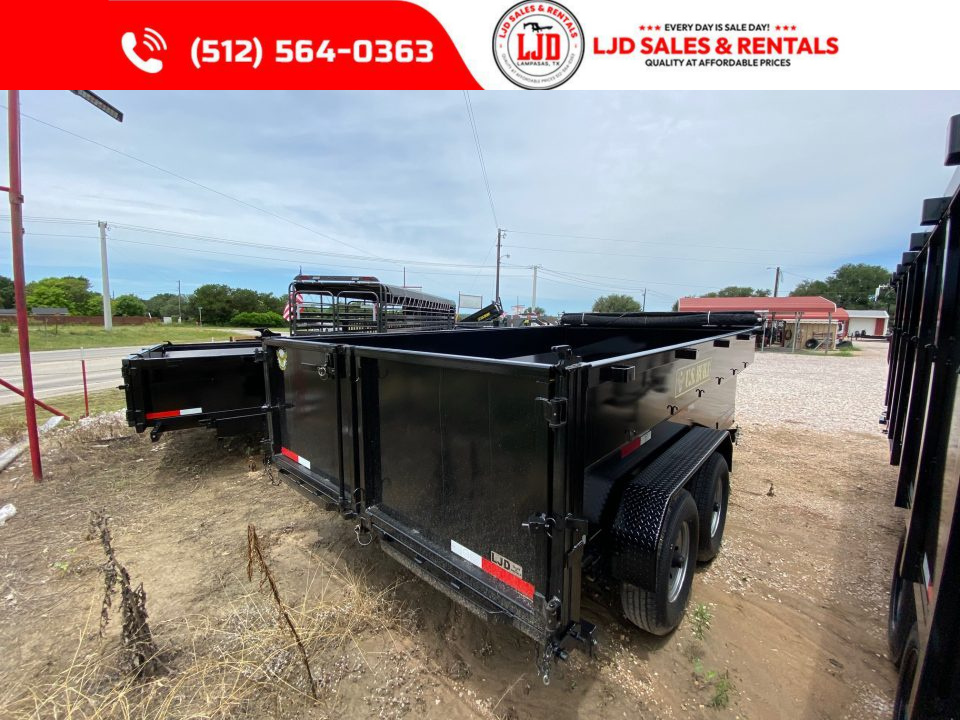 New 2026 US Built - Dump Trailer - 14' x 3' - 16k GVWR