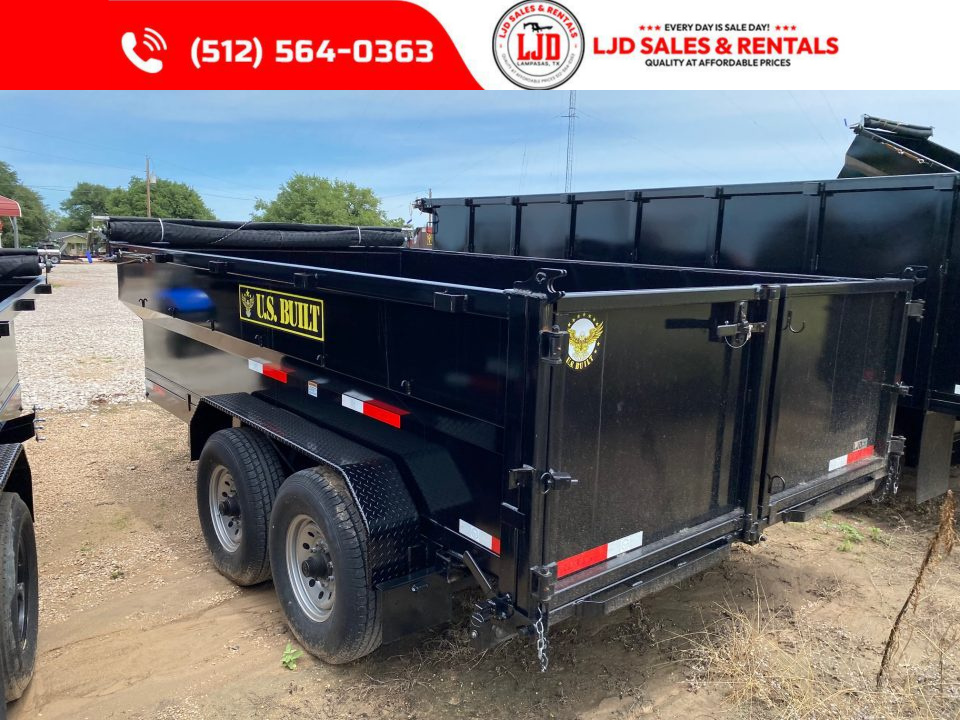 New 2026 US Built - Dump Trailer - 14' x 3' - 16k GVWR