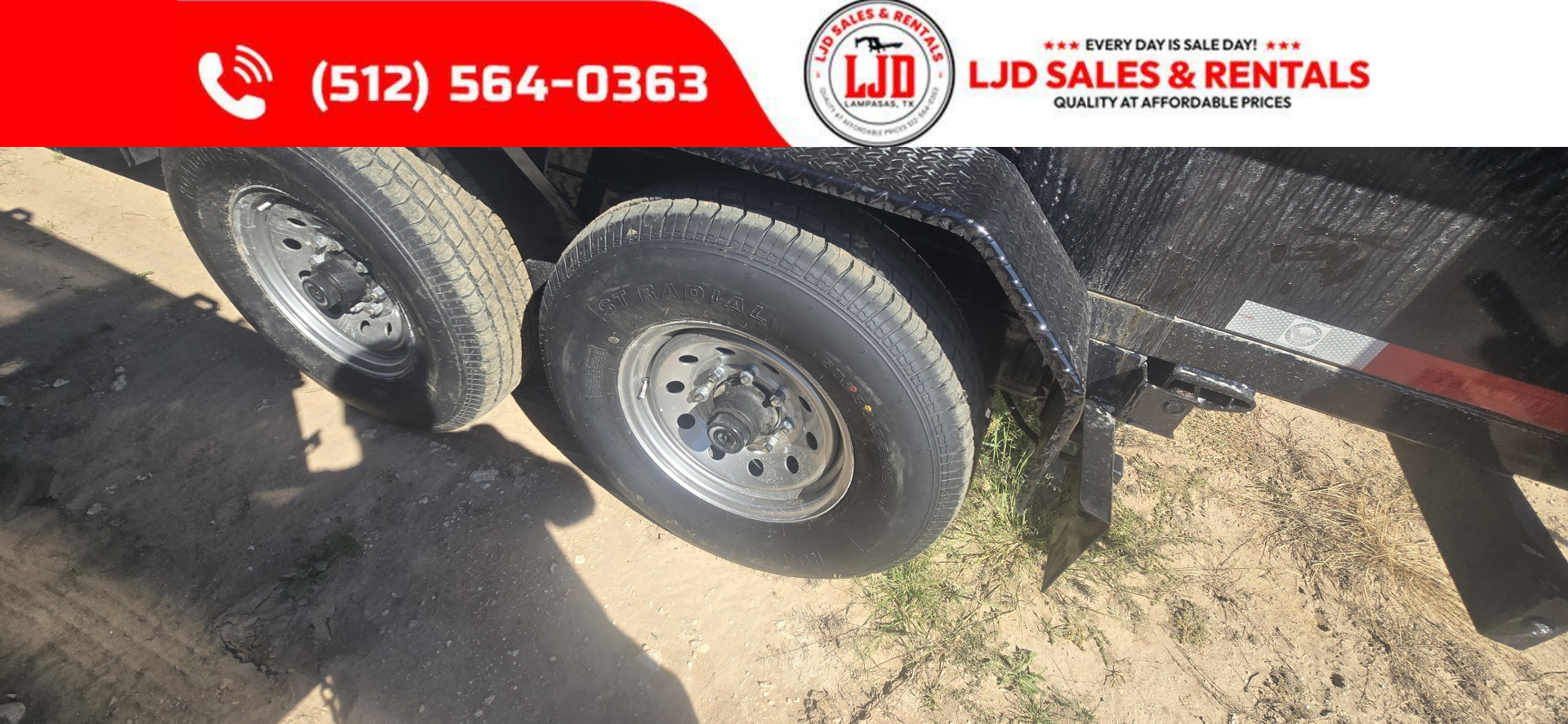 New 2026 US Built - Dump Trailer - 14' x 3' 16K GVWR - Gooseneck