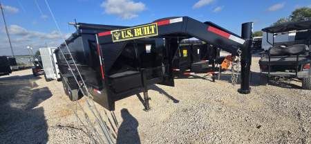 New 2026 US Built - Dump Trailer - 14' x 3' 16K GVWR - Gooseneck