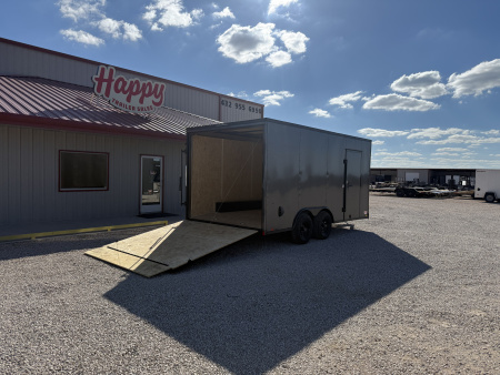 New 2026 Compass 8.5x16' Enclosed Cargo Trailer - Indigo DLX
