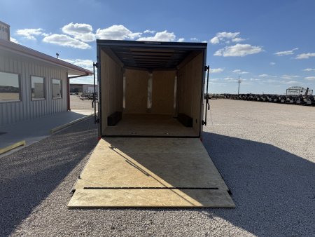 New 2026 Compass 8.5x16' Enclosed Cargo Trailer - Indigo DLX