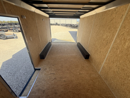 New 2026 Compass 8.5x16' Enclosed Cargo Trailer - Indigo DLX